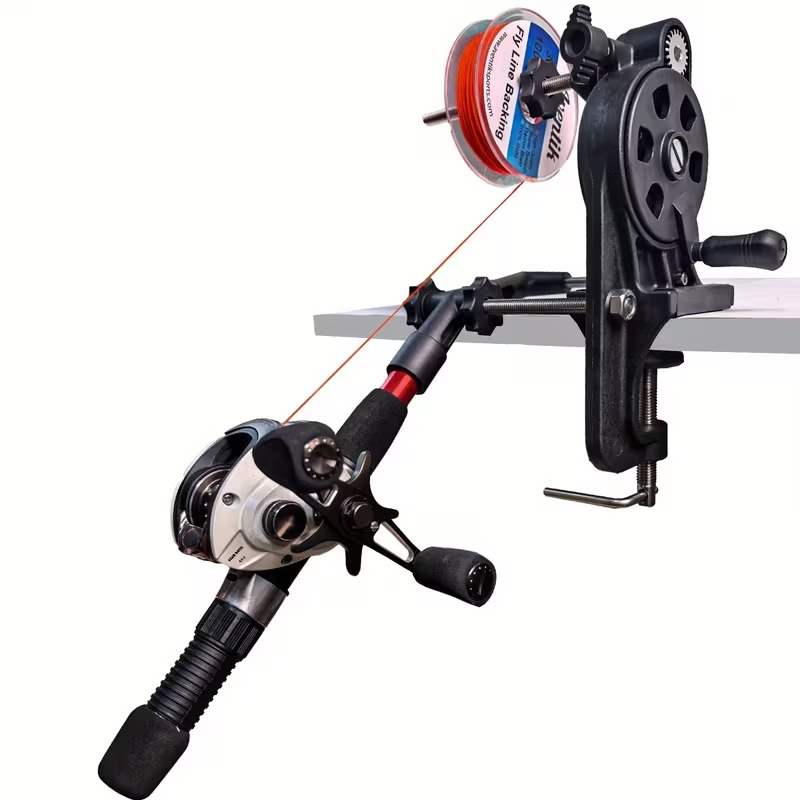 Fishing Line Dispenser - Aventik vislijnwikkelapparaat, bidirectioneel wikkelgereedschap met 5:1