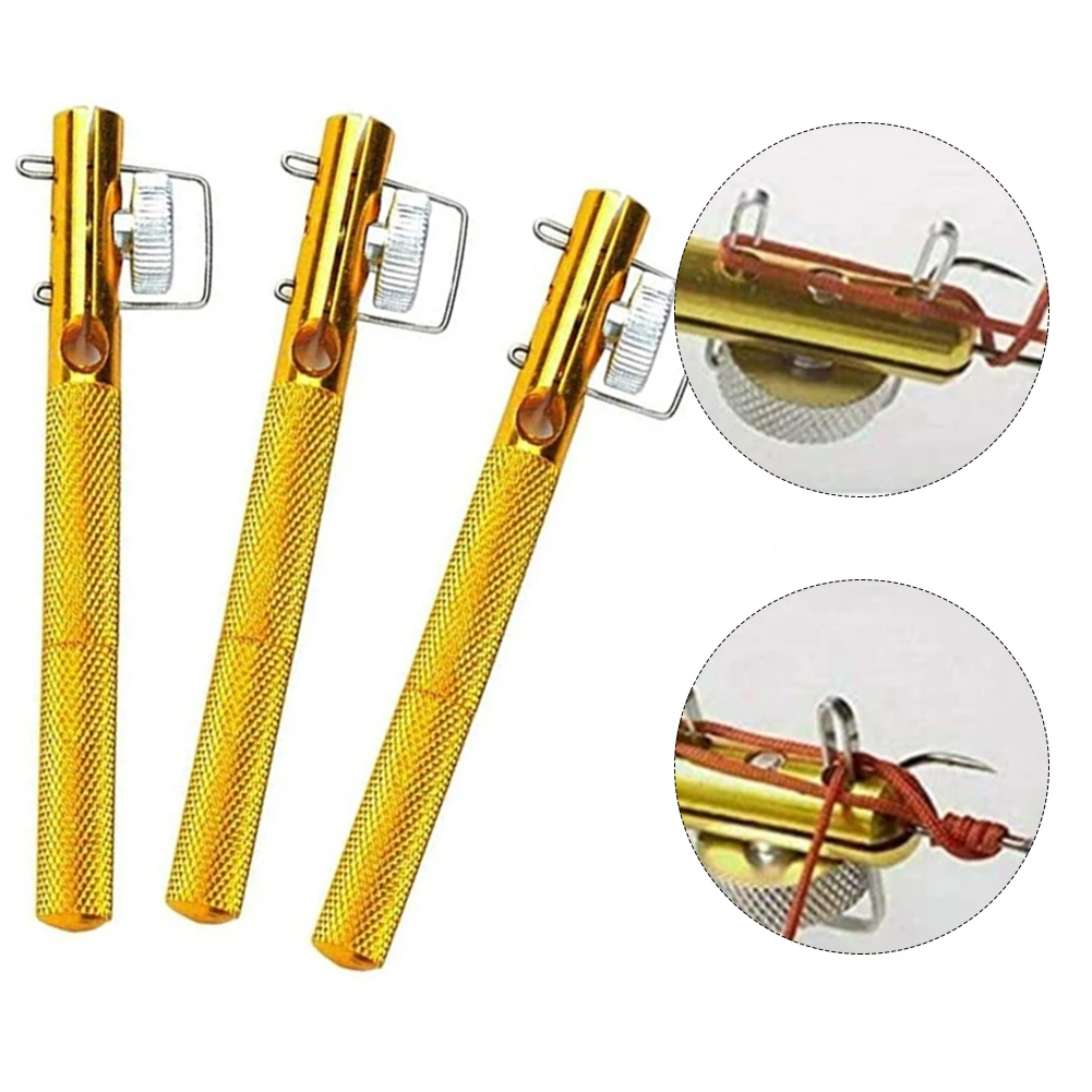 Fishing Line Winder - 1x Visknoop Snel Vastbinden Gereedschapslijn Knip