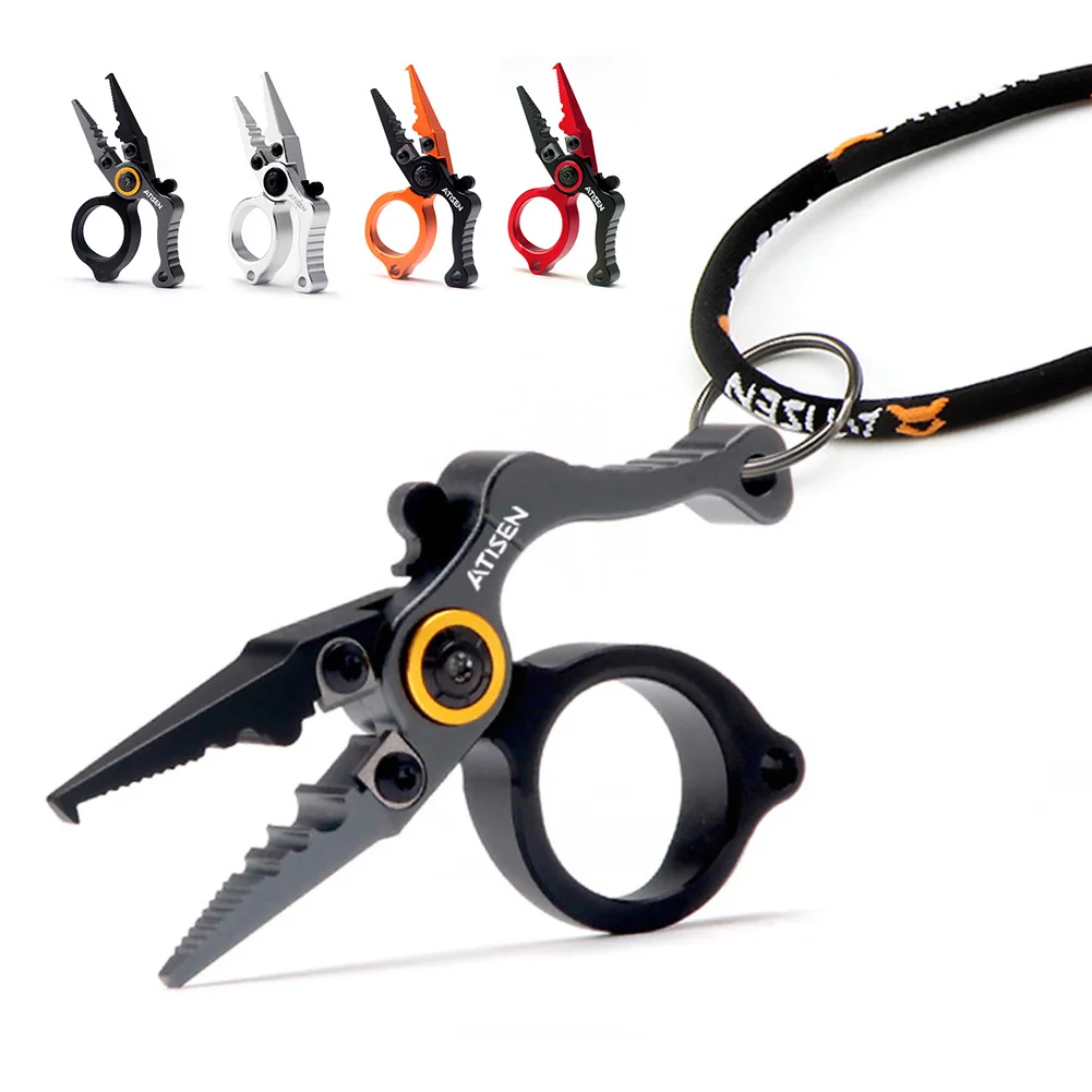 Fishing Line Cutter - Vistang Mini-formaat Outdoor Visserijgereedschap Aluminiumlegering Lichaam