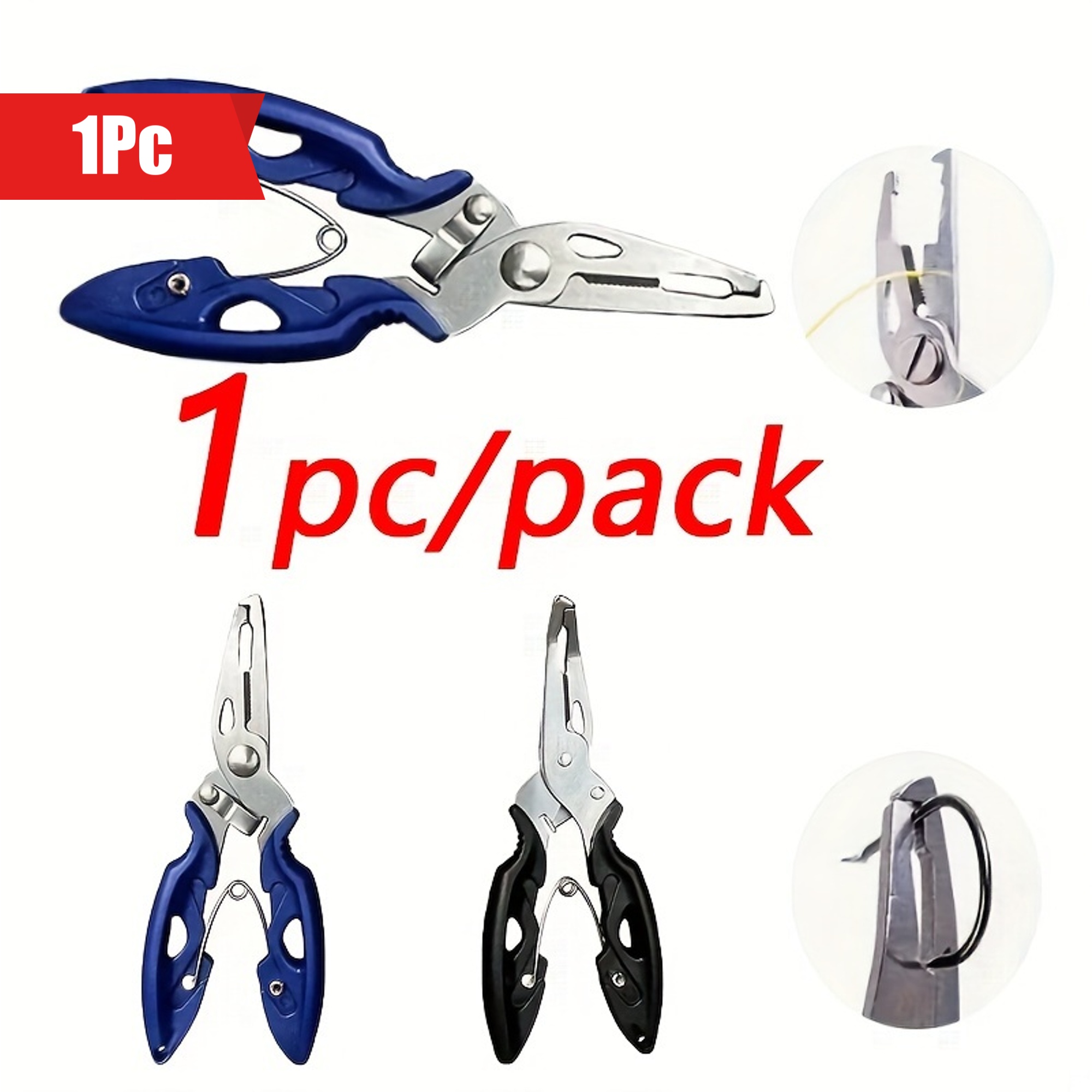 Fishing Line Cutter - Gloednieuwe vistang, klein aluminium, gesplitst, compact,