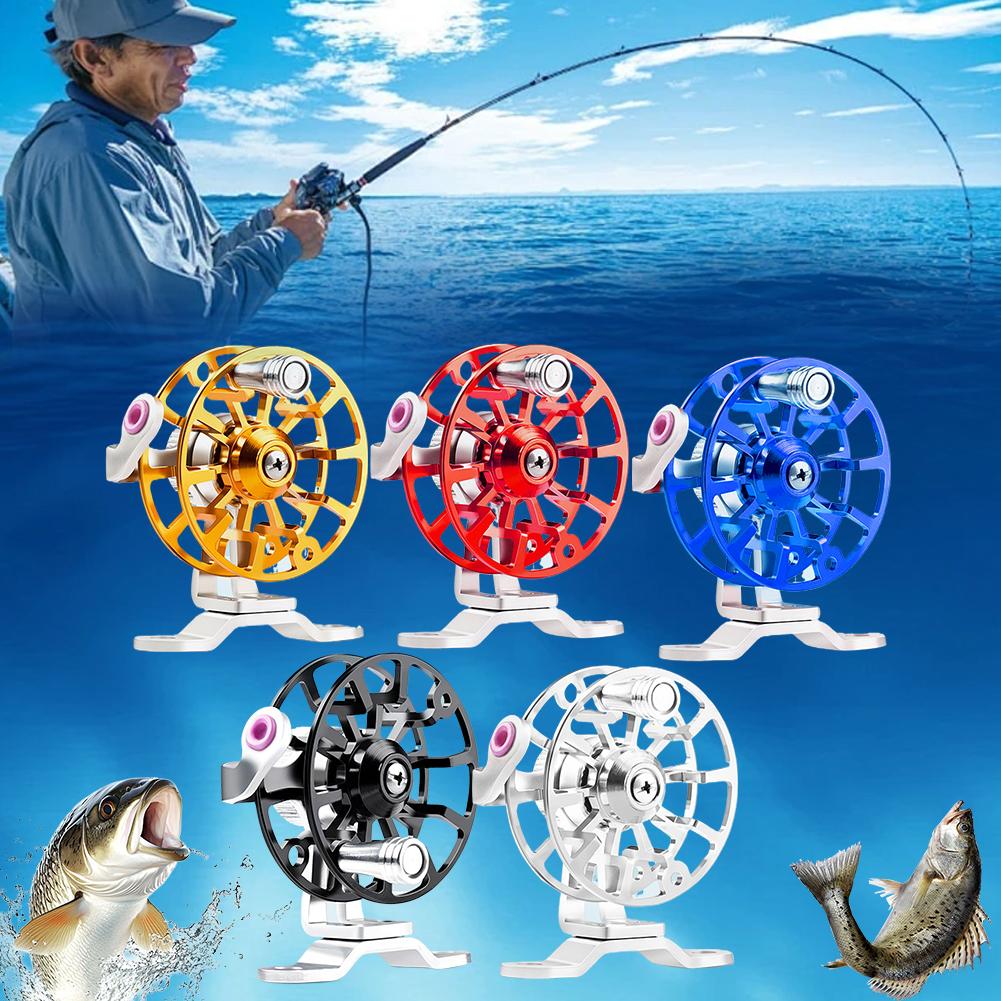Mini Volledig Metalen Visreel  - Ice Fishing Line recensie en prijs