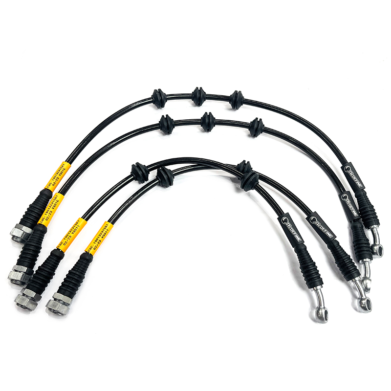 RVS gevlochten remleidingen vo - Braided Line recensie en prijs